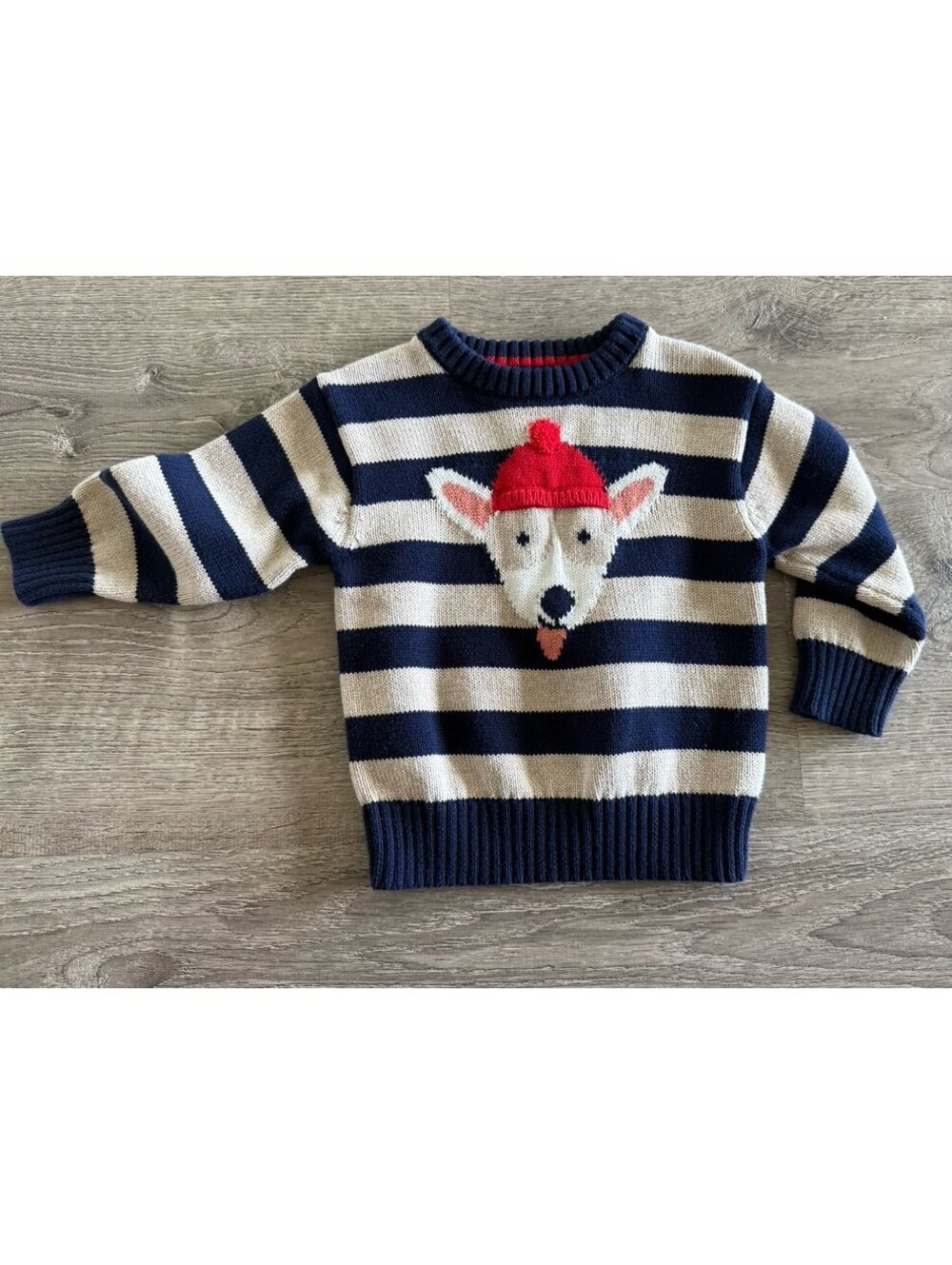 Cat & Jack 18-month stripped dog sweater